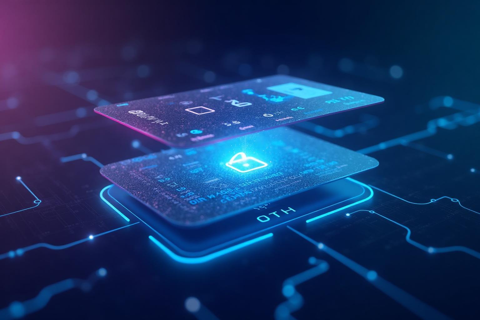 Dual-layer authentication security background